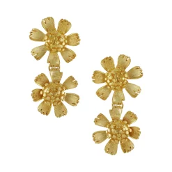 Doubled Up Buttercup Earrings|Susan Shaw