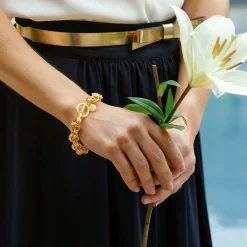 Double Link Chain Bracelet|Susan Shaw Online