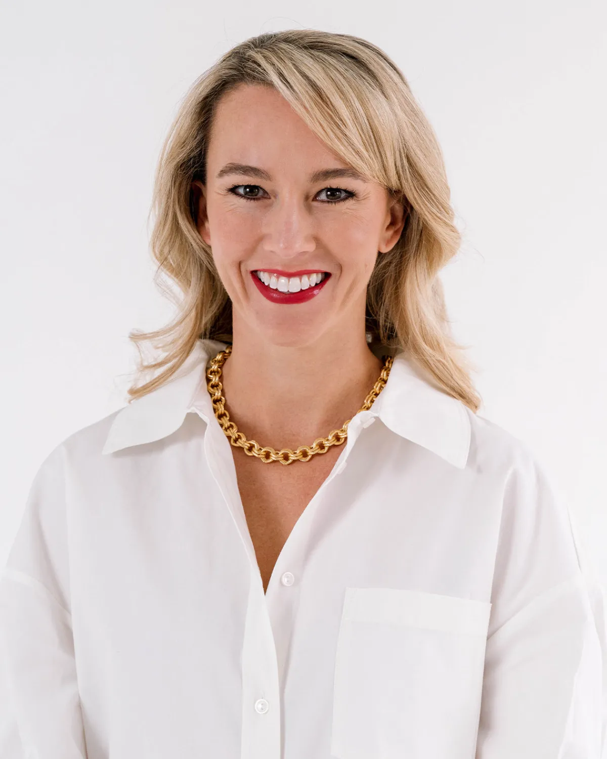 Double Link Chain Necklace|Susan Shaw Clearance