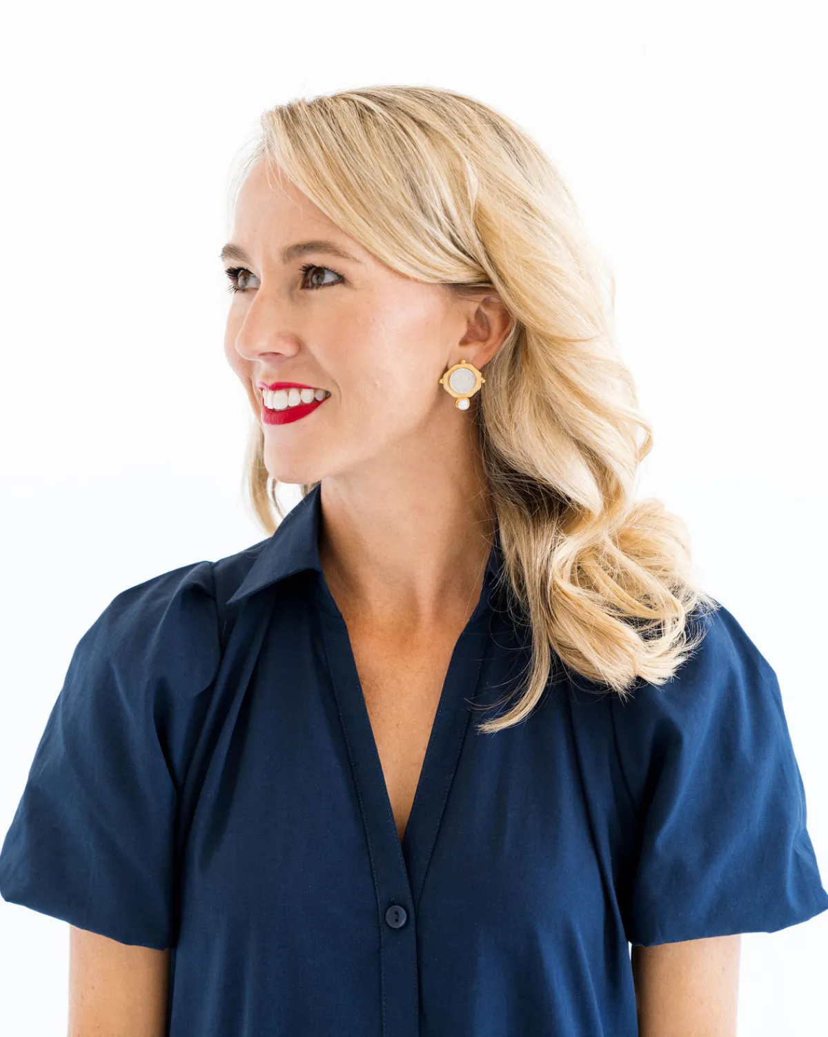 Dutch Coin and Pearl Studs|Susan Shaw Hot