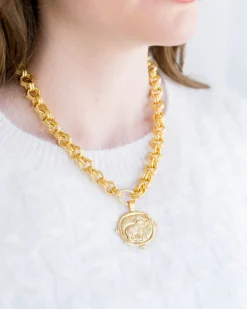Elephant Intaglio Necklace|Susan Shaw Hot