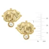 Elephant Intaglio Pearl Studs|Susan Shaw Online