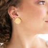 Elephant Intaglio Studs|Susan Shaw New
