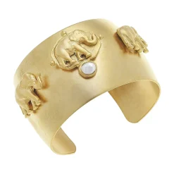 Elephant Pearl Cuff|Susan Shaw Hot