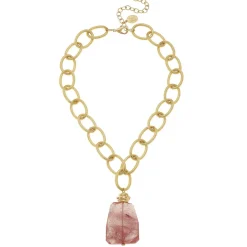Elizabeth Quartz Necklace|Susan Shaw New