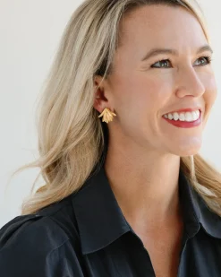 Feather Cuff Studs|Susan Shaw Discount