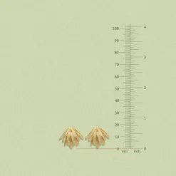 Feather Cuff Studs|Susan Shaw Discount