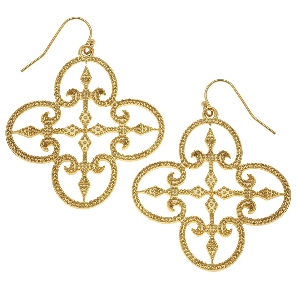 Filigree Clover Earrings|Susan Shaw