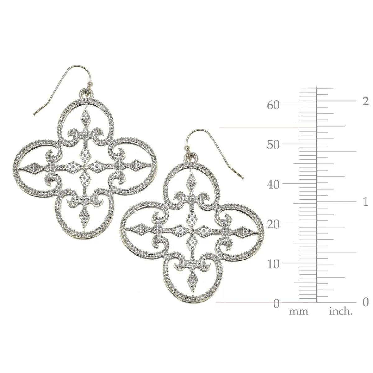 Filigree Clover Earrings|Susan Shaw