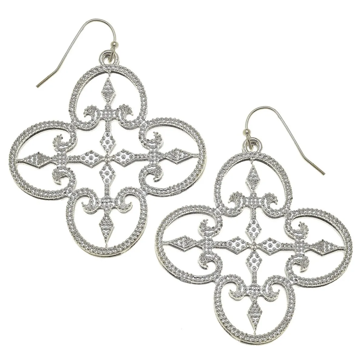 Filigree Clover Earrings|Susan Shaw