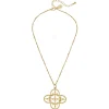 Filigree Clover Necklace|Susan Shaw Outlet