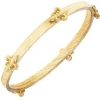 Fleur De Lis Bangle|Susan Shaw Discount
