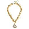 Florence Bee Coin Necklace|Susan Shaw New