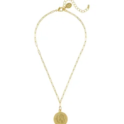 Franc Paperclip Necklace|Susan Shaw Online