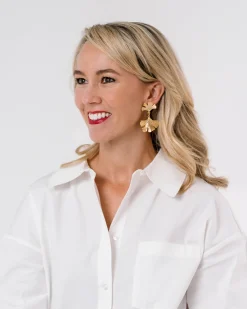 Ginkgo Earrings|Susan Shaw