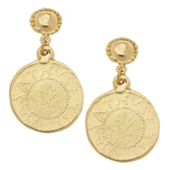 Greek Coin Earrings|Susan Shaw Best