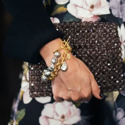 Grey Baroque Pearl Bracelet|Susan Shaw Online