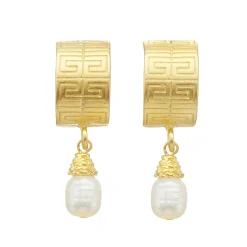 Guest Pearl Drop Earrings|Susan Shaw Clearance