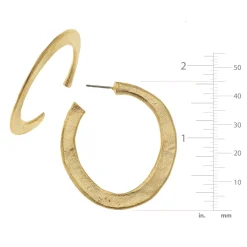 Hammered Hoops|Susan Shaw Outlet