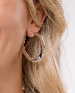 Hammered Hoops|Susan Shaw Outlet