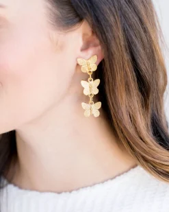 Hannah Butterfly Earrings|Susan Shaw