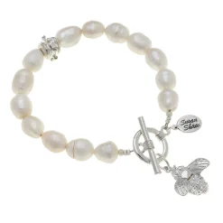 Honey Bee Pearl Bracelet|Susan Shaw Outlet