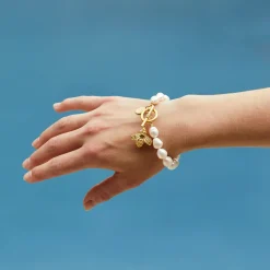 Honey Bee Pearl Bracelet|Susan Shaw Outlet