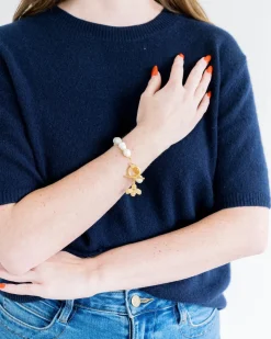 Honey Bee Pearl Bracelet|Susan Shaw Outlet