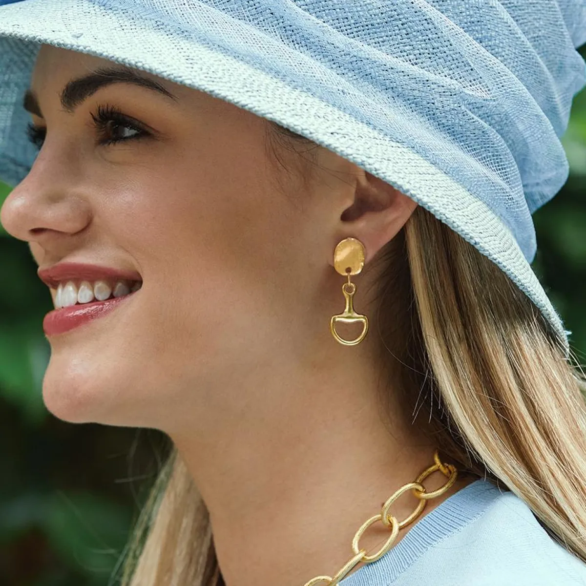 Horse Bit Earrings|Susan Shaw Outlet
