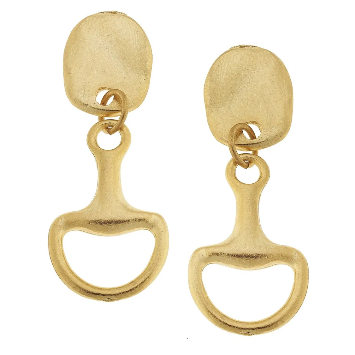 Horse Bit Earrings|Susan Shaw Outlet
