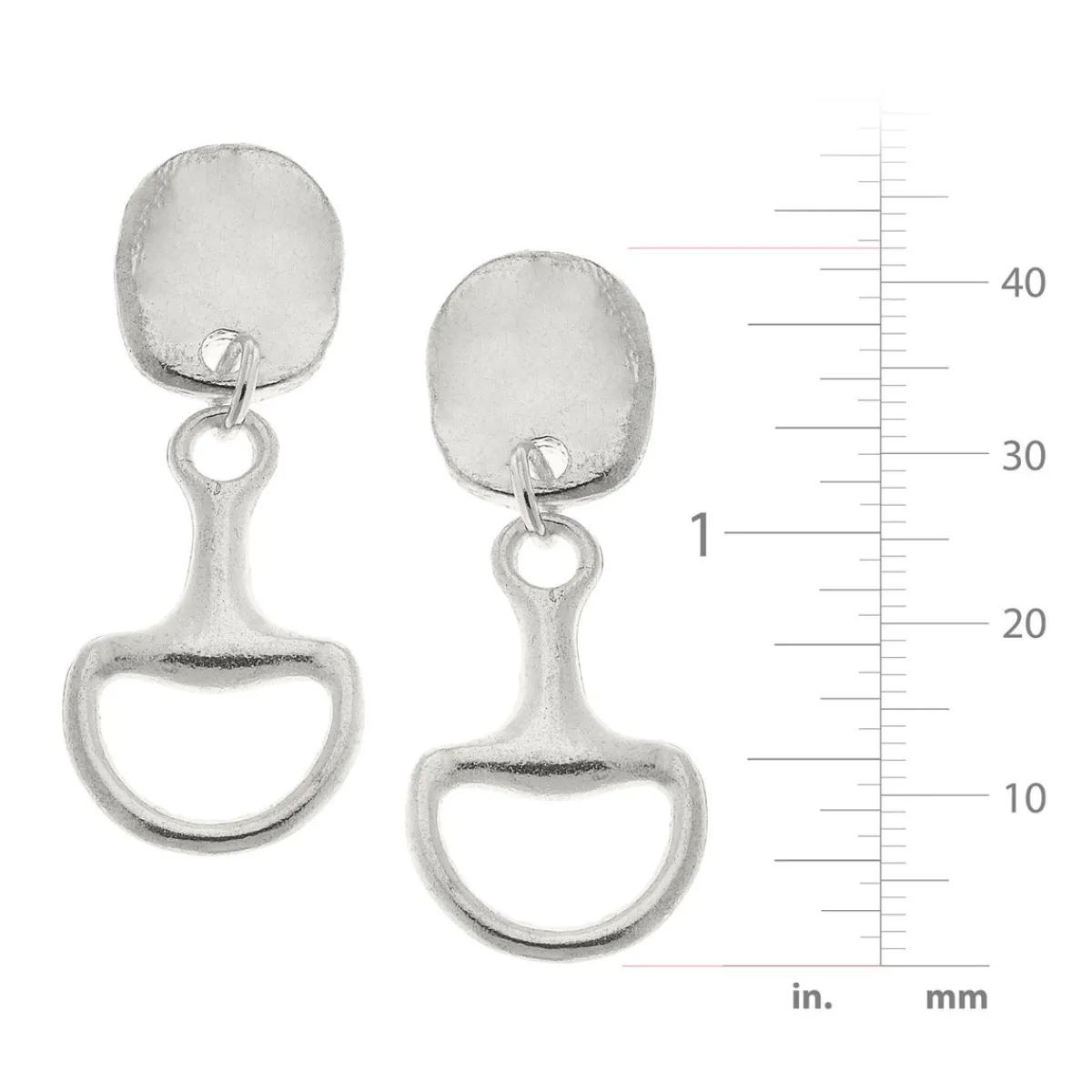 Horse Bit Earrings|Susan Shaw Outlet