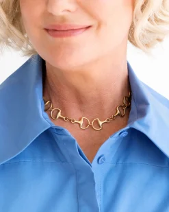 Horse Bit Necklace|Susan Shaw Outlet