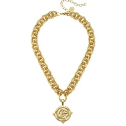Horse Head Intaglio Necklace|Susan Shaw