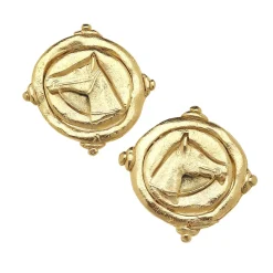 Horse Head Intaglio Studs|Susan Shaw New
