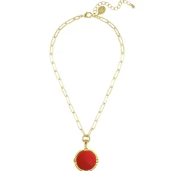 Ida Paperclip Necklace|Susan Shaw Hot
