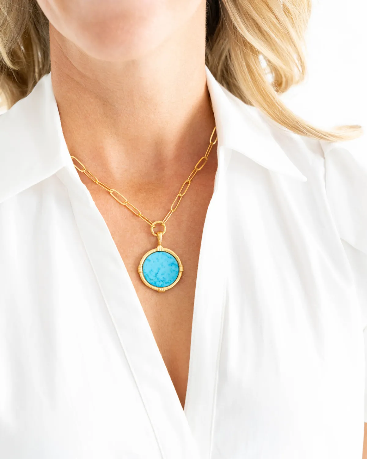 Ida Paperclip Necklace|Susan Shaw New