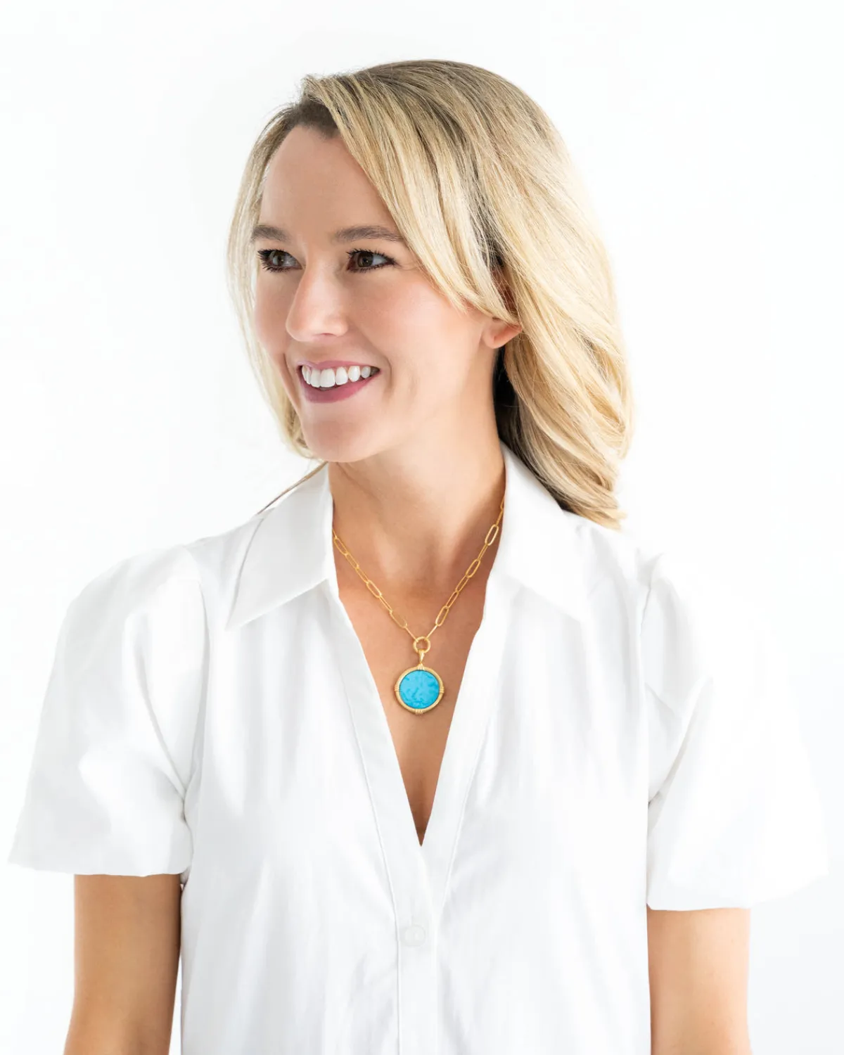 Ida Paperclip Necklace|Susan Shaw New