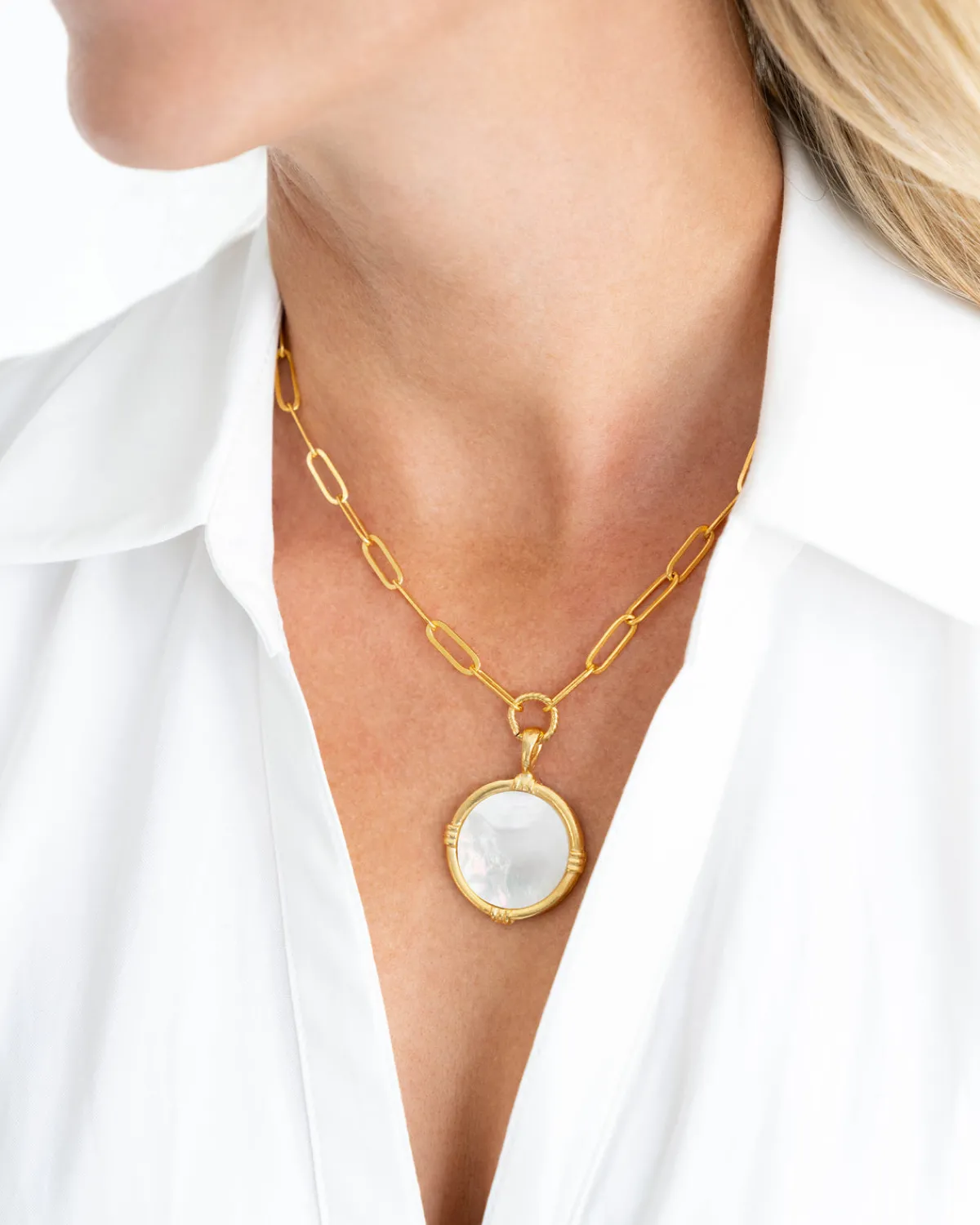 Ida Paperclip Necklace|Susan Shaw New