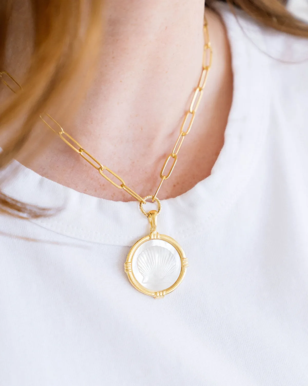 Ida Seashell Necklace|Susan Shaw Sale