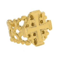 Jerusalem Cross Ring|Susan Shaw Hot