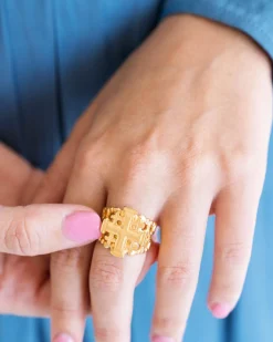Jerusalem Cross Ring|Susan Shaw Hot