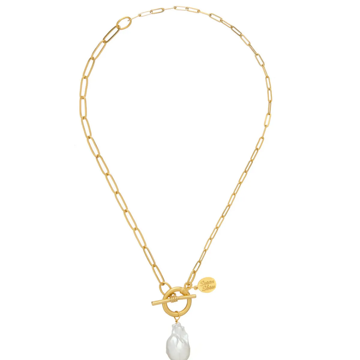Katie Paperclip Necklace|Susan Shaw New