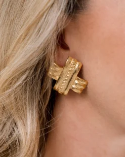 Large Clad X Studs|Exclude_Sales Clearance