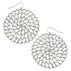 Large Filigree Earrings|Susan Shaw New