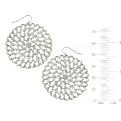 Large Filigree Earrings|Susan Shaw New