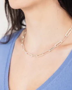Large Paperclip Necklace|Susan Shaw Online