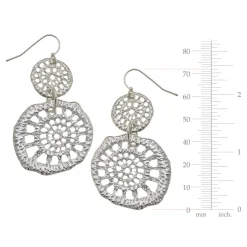 Lattice Filigree Earrings|Susan Shaw Outlet