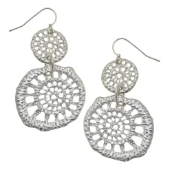Lattice Filigree Earrings|Susan Shaw Outlet