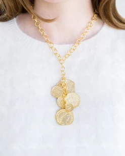 Layered Coin Necklace|Susan Shaw New