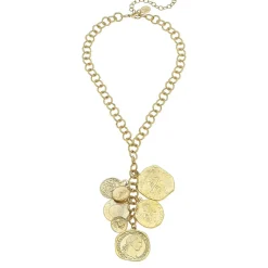 Layered Coin Necklace|Susan Shaw New